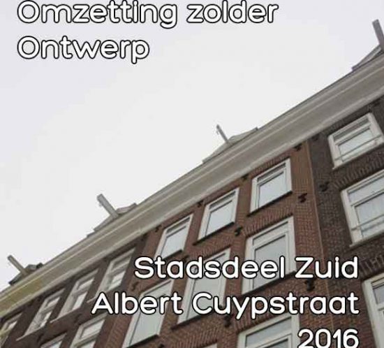 Albert Cuypstraat 89 zolder omzetting