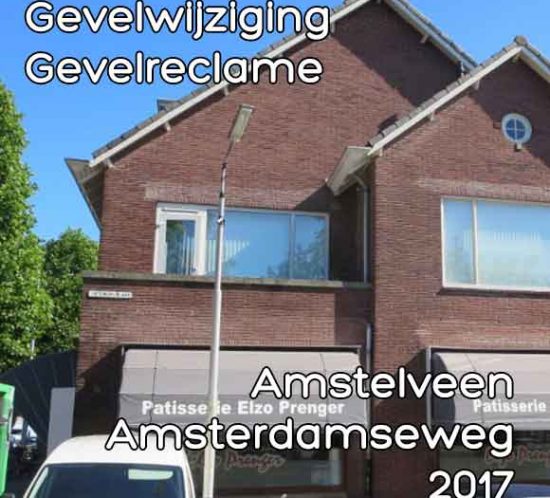 Amsterdamseweg 148 gevelreclame