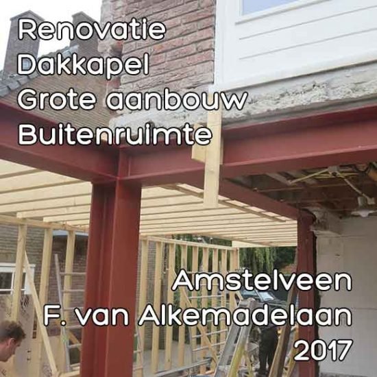 Floris van Alkemadelaan aanbouw - Omgevingsvergunning