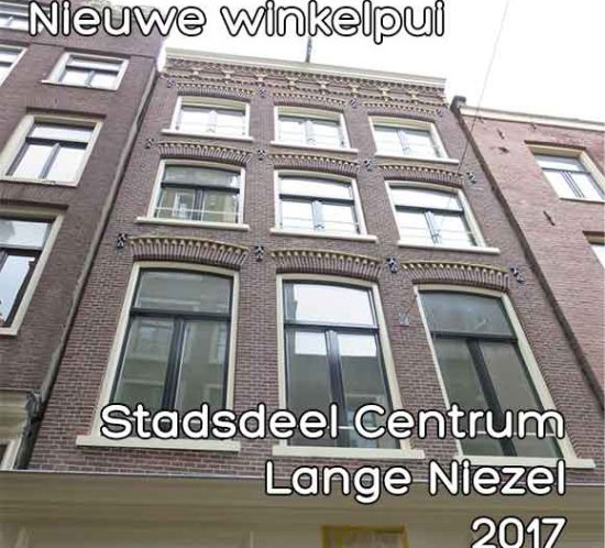 Lange Niezel gevelwijziging - Omgevingsvergunning