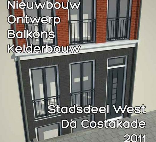 Costakade 179, Da Nieuwbouw