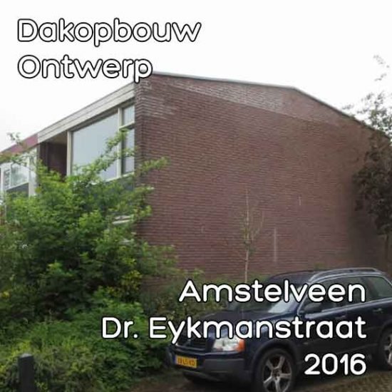 Dr Eykmanstraat 32 dakopbouw