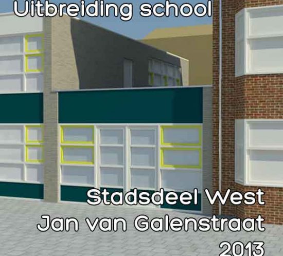 Galenstraat, Jan van omgevingsvergunning uitbouw