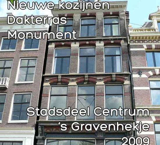 Gravenhekje omgevingsvergunning dakterras