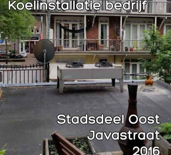 Javastraat omgevingsvergunning koelinstallatie berdijf