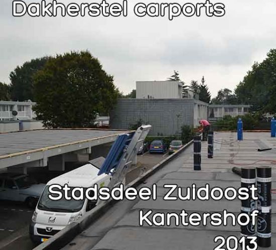 Kantershof omgevingsvergunning dakherstel carports