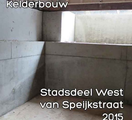 Speijkstraat omgevingsvergunning kelderbouw