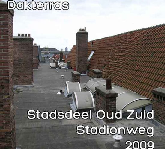 Stadionweg omgevingsvergunning dakterras