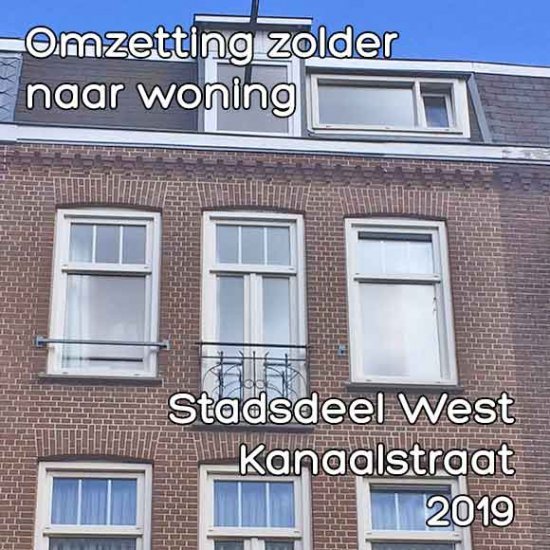 omgevingsvergunning omzetting zolder naar woning