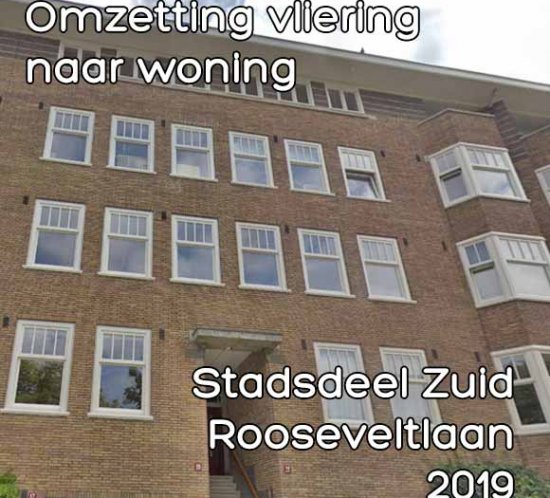 omgevingsvergunning omzetting vliering naar woning