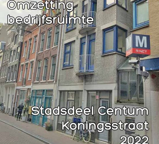 Omgevingsvergunning omzetting bedrijfsruimte