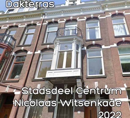 Vergunning dakterras Amsterdam centrum
