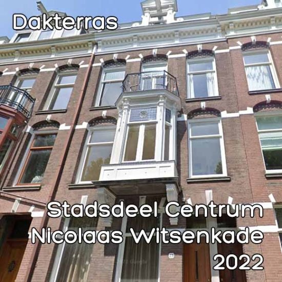 Vergunning dakterras Amsterdam centrum